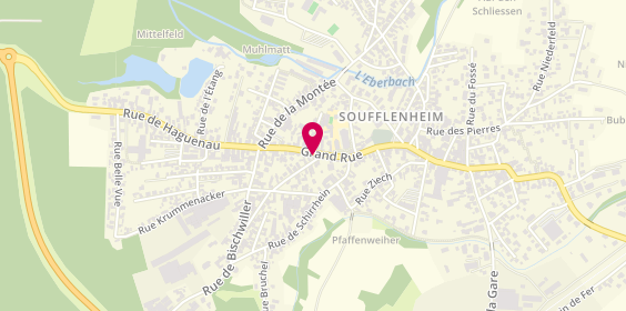 Plan de La Petite Hermine, 41 Grand Rue, 67620 Soufflenheim