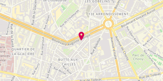 Plan de WAHBA Nabil, 35 Boulevard Auguste Blanqui, 75013 Paris
