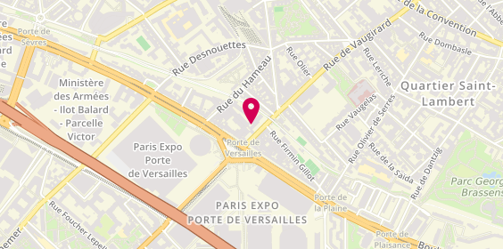 Plan de Sucre & Salé, 378 Rue de Vaugirard, 75015 Paris
