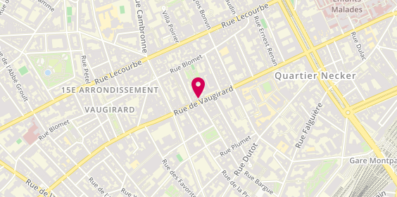 Plan de Ty Galettes, 218 Rue de Vaugirard, 75015 Paris