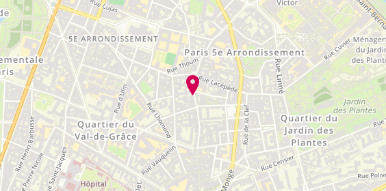 Plan de Chez Nicos, 44 Rue Mouffetard, 75005 Paris