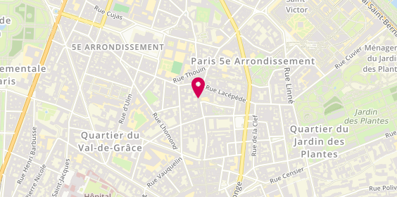 Plan de Oroyona, 36 Rue Mouffetard, 75005 Paris