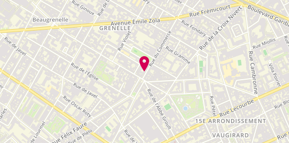 Plan de Amorino, 90 Rue du Commerce, 75015 Paris