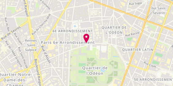 Plan de Crêperie la Bollée, 25 Rue Servandoni, 75006 Paris