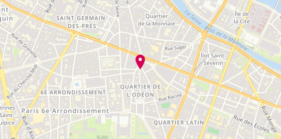 Plan de Breizh Café, 1 Rue de l'Odéon, 75006 Paris
