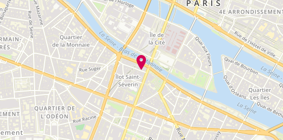 Plan de La Maison des Crêpes, 10 Rue de la Huchette, 75005 Paris