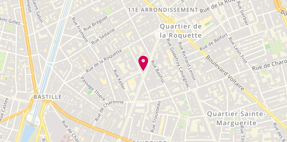 Plan de Bertine, 149 avenue Ledru Rollin, 75011 Paris