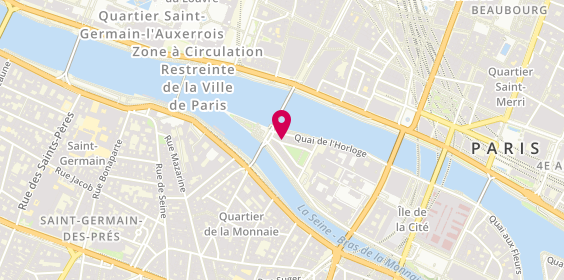 Plan de La Salle A Manger, 26 place Dauphine, 75001 Paris