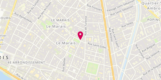 Plan de Page 35, 4 Rue du parc Royal, 75003 Paris