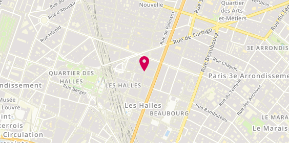 Plan de Le Genereux, 119 Rue Saint Denis, 75001 Paris