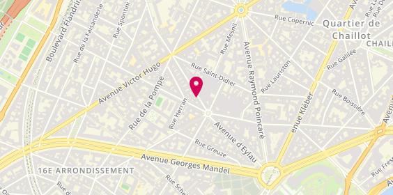 Plan de Bubble Paradise, 9 Rue des Belles Feuilles, 75116 Paris