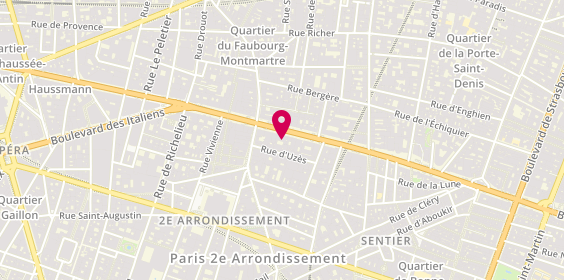 Plan de Chez Suzette, 23 Boulevard Poissonnière, 75002 Paris