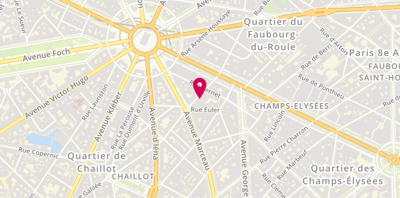 Plan de Midi 12 Etoile, 56 Rue Galilée, 75008 Paris