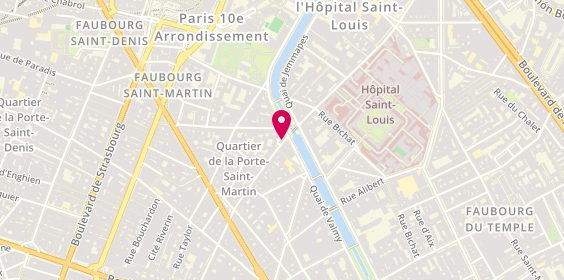 Plan de Lulu la nantaise, 67 Rue de Lancry, 75010 Paris
