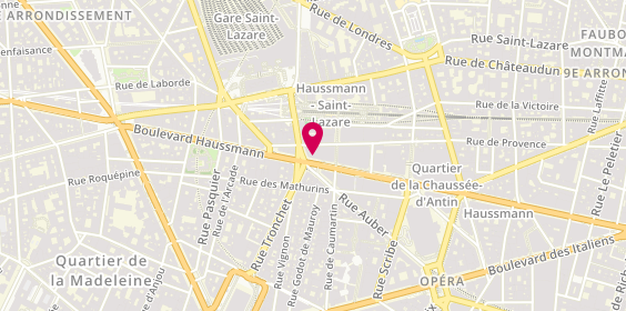 Plan de Malo, 70 Boulevard Haussmann, 75009 Paris