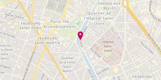 Plan de Breizh Café Canal Saint-Martin | la Crêpe Autrement, 112 Quai de Jemmapes, 75010 Paris