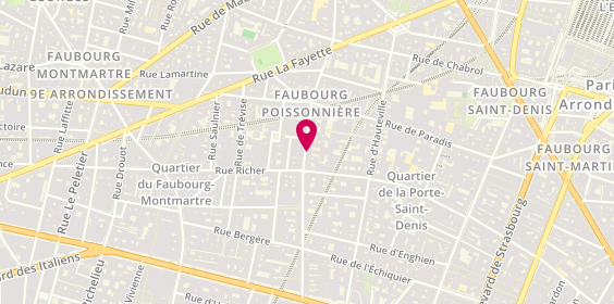 Plan de Galbar, 50 Rue du Faubourg Poissonnière, 75010 Paris