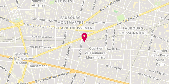 Plan de Caramel Sarrasin, 47 Rue du Faubourg Montmartre, 75009 Paris
