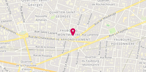 Plan de Call Of Eat, 68 Rue du Faubourg Montmartre, 75009 Paris