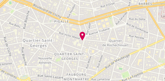 Plan de Coeur de Breizh, 53 rue des Martyrs, 75009 Paris