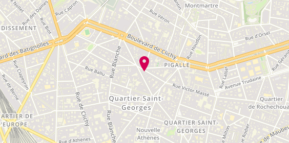 Plan de 21 Martorell, 21 Rue de Douai, 75009 Paris