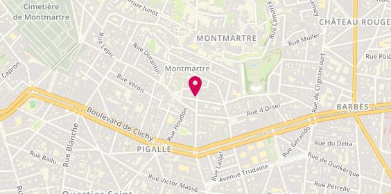 Plan de Breizh Café, 93 rue des Martyrs, 75018 Paris