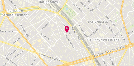 Plan de Chez Maxence Chez Maxence Creperie, 52 Rue Legendre, 75017 Paris