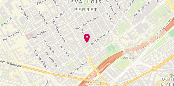 Plan de O'wever, 17 Rue Carnot, 92300 Levallois-Perret