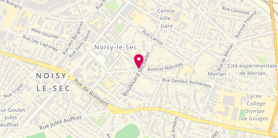 Plan de Le Petit Diner, 41 Boulevard Michelet, 93130 Noisy-le-Sec