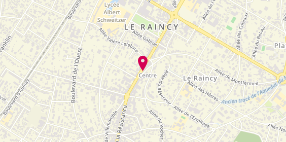 Plan de La Malotte, 90 avenue de la Résistance, 93340 Le Raincy