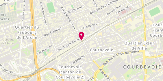 Plan de BROTHERS Crêpes & Café, 1 avenue Marceau, 92400 Courbevoie