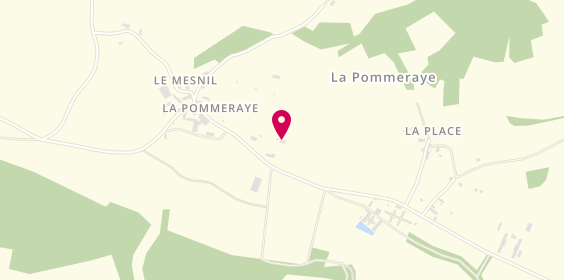 Plan de La Route des Crêpes, Lieu-Dit le Mesnil, 14690 La Pommeraye