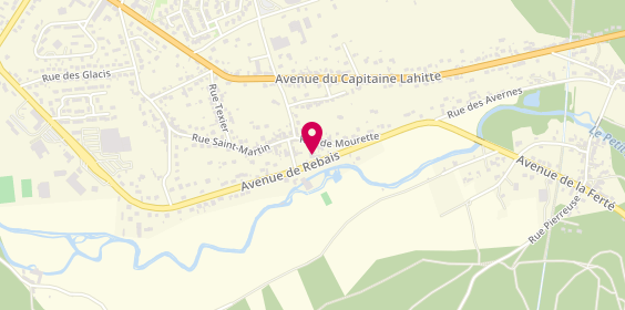 Plan de Auberge du Petit Morin, 93 avenue de Rebais, 77260 La Ferté-sous-Jouarre