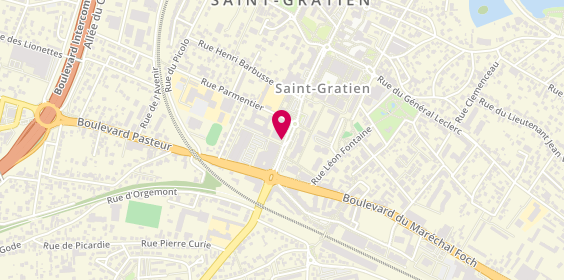 Plan de Crêperie Saint Gratien, 60 Rue Berthie Albrecht, 95210 Saint-Gratien