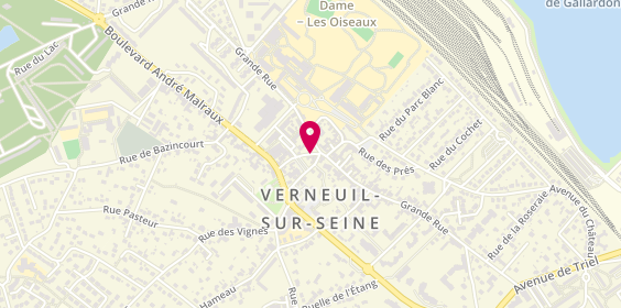 Plan de Le Jardin Breton, 3 Rue Clairette, 78480 Verneuil-sur-Seine