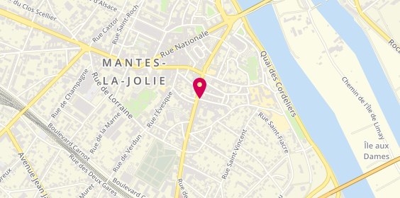 Plan de Crêperie l'Armor, 29 Rue Prte Aux Saints, 78200 Mantes-la-Jolie