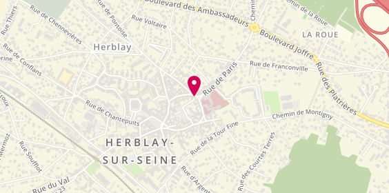 Plan de Le Celtique, 48 Rue de Paris, 95220 Herblay-sur-Seine