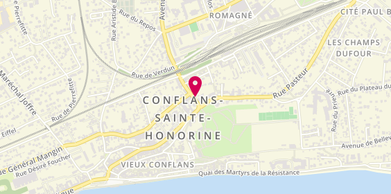 Plan de Trésor Breton, 8 avenue Carnot, 78700 Conflans-Sainte-Honorine