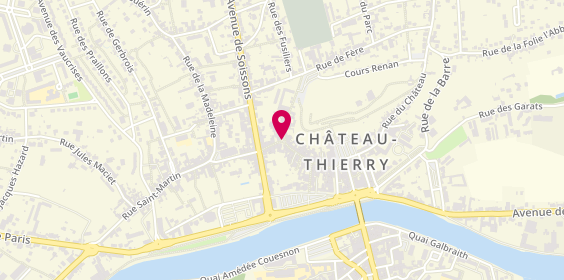 Plan de La Crêpe Rit, 55 Grande Rue, 02400 Château-Thierry