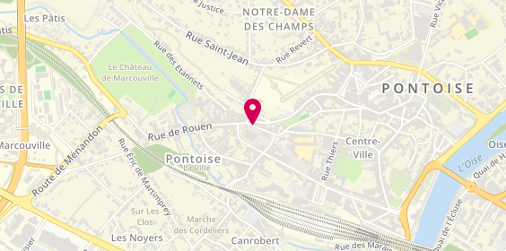 Plan de Crêperie Notre Dame, 20 Place Notre Dame, 95300 Pontoise