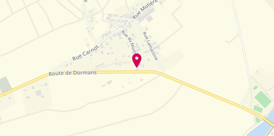 Plan de La Chouette Galette, 23 Route de Dormans, 02850 Trélou-sur-Marne