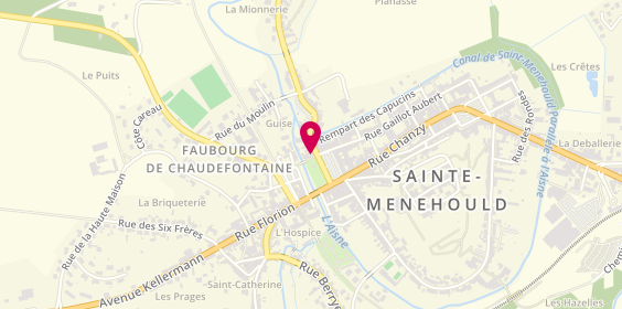 Plan de La Passerelle, 2 Rue des Prés, 51800 Sainte-Menehould