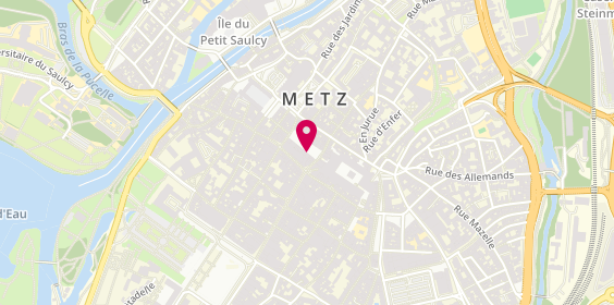 Plan de Crêpe Addict Metz, 31 place Saint-Jacques, 57000 Metz