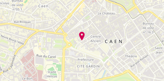 Plan de Les Dunes, 30 Rue Arcisse de Caumont, 14000 Caen