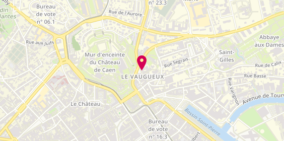 Plan de L'Ardoise, 24 Rue du Vaugueux, 14000 Caen