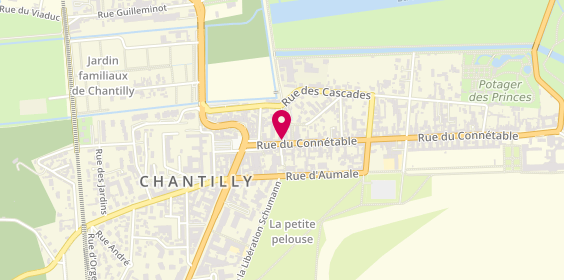 Plan de La Cour Pavée, 136 Rue du Connétable, 60500 Chantilly