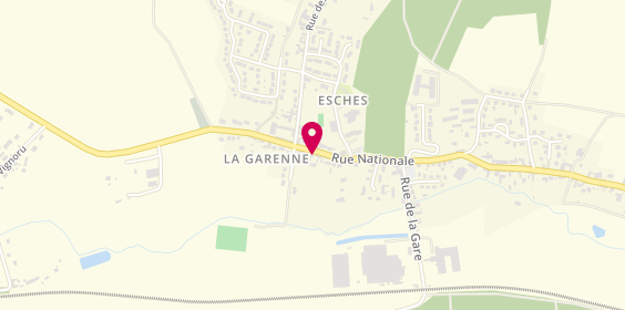 Plan de La Galett'Oise, 300 Rue Nationale, 60110 Esches