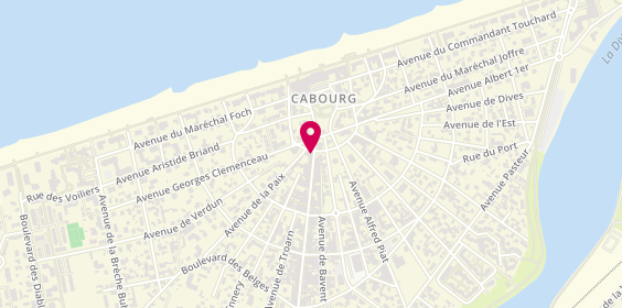 Plan de Maison Florin Cabourg, 4 avenue de la Mer, 14390 Cabourg