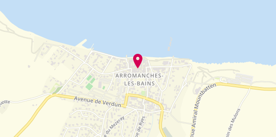 Plan de Lemouton Rathouin, 17 Rue du Marechal Joffre, 14117 Arromanches-les-Bains