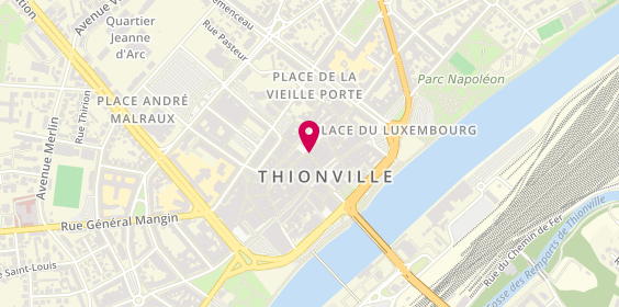 Plan de Crok'delice, 9 Rue des 2 Places, 57100 Thionville